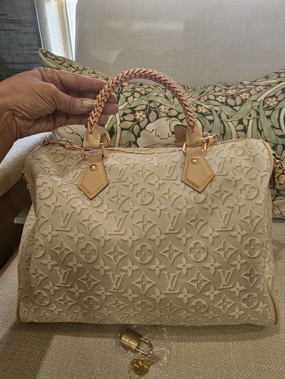 BEAUTIFUL LV PEUPLIER BAG SOFT SPEEDY 30 - Picture 15 of 16